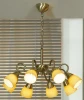 LSQ-8403-08 Подвесная люстра Lussole Aviano Bronz LSQ-8403-08