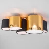 3447 Mona Black / Gold Потолочная люстра TK Lighting Mona 3447 Black/Gold