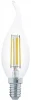 11497 Лампочка светодиодная филаментная E14 4W 220V 350 lm 2700K белое теплое свечение Eglo Lm_led_e14 11497