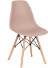 20087 Обеденный стул Tetchair CINDY (Дерево бук,Металл,Пластик/Бежевый)
