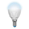 LED-G45-6W/NW/E14/FR/DIM PLP01WH картон Лампочка светодиодная груша белая E14 6W 4500K Uniel LED-G45-6W/NW/E14/FR/DIM PLP01WH