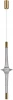 6689/7L Подвесной светильник Odeon Light 6689/7L античная бронза/металл/акрил IP20 LED 7W 3000K Olla (220V, на проводе, круглые)