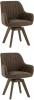 УТ000031281 Кресло Stool Group вращающийся MANS коричневый 2 шт. УТ000031281