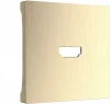 WL10-HDMI-CP Накладка для розетки HDMI (шампань рифленый) Werkel WL10-HDMI-CP (a041305)