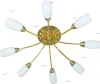 PX-0041/8B золото+матовый хром Потолочная люстра N-Light PX-0041 PX-0041/8B золото+матовый хром