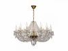 1736-12P Подвесная люстра Favourite Simone 1736-12P (220V, хрусталь, на цепи, подсвечник, свеча)