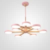 Turna-Dbl01 Потолочная люстра на штанге LED TURNA DBL L12 Pink ImperiumLoft Turna-Dbl01 (229083-26, Умный дом, WiFi, голосовое управление)