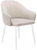 00-00073879 Стул DikLine 440 C103 крем, ножки белые арт.00-00073879