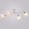 01593-0.3-04 WH+CR Потолочная люстра на штанге Reluce 01593-0.3-04 WH+CR