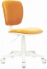 CH-W204NX/VELV72 Кресло детское Бюрократ CH-W204NX оранжевый Velvet 72 крестовина пластик пластик белый
