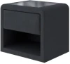 1923450 PROxSON Тумба Cube (Ткань: Рогожка Тетра Графит) 52x41