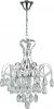 111018804 Подвесная люстра De City Бриз 111018804 (220V, хрусталь, на цепи)