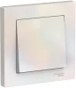 ATN000412 Выключатель встраиваемый одноклавишный (жемчужный) Systeme Electric AtlasDesign ATN000412