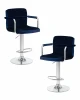 LM-5011-N_CH-M_V-MJ9-117 Набор 2 шт стул барный DOBRIN KRUGER ARM (синий велюр (MJ9-117))