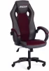 13248 Кресло RACER GT new кож/зам/ткань, металлик/бордо, 36/13 Tetchair 13248