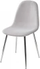 XS2441UF91002CHR Обеденный стул M-City PESCARA UF910-02 LIGHT GREY, велюр