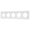 049762 Рамка пластиковая FRM-PERIO-PL-5-WH (Arlight) 049762