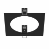 217817 Рамка для одного встраиваемого светильника Lightstar Intero, квадрат, черный