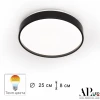 3315.XM302-1-267/12W/4K Black TD Потолочный светильник светодиодный APL LED Toscana 3315.XM302-1-267/12W/4K Black TD