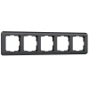 W0052104 Рамка на 5 постов Stream (графит) Werkel W0052104 (a051271)