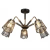 MD.4050-5-S BK+FGD Потолочная люстра Imex MD.4050-5-S BK+FGD
