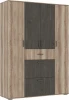 546168 Шкаф Паркинс ШК 3 (Паркинс ШК 03 железный камень / дуб каньон) Woodville арт.546168