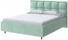 2022395 PROxSON Кровать Chessy без основания (Ткань: Велюр Teddy Мятный) 160x200