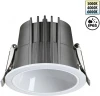 359424 Светильник встраиваемый Novotech Lang 359424 белый с переключателем цв. температуры IP65 LED 10W 220V 3000К\4000К\6000К (круглые)