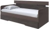 2020200 Без бренда Кровать-Софа Milton (ЛДСП Ясень Шимо Темный/Дуб Кантербери) 80x200