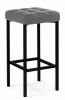 614944 Барный стул Woodville Лофт (Металл, Искусственная кожа/Черный) арт.614944