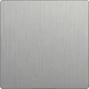 WL09-SW-1G-C-CP Клавиша для выключателя одноклавишного перекрестного Werkel, серебро