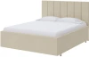 1910396 PROxSON Кровать Modern Large (Ткань: Велюр Forest 726 Светло-бежевый) 160x200
