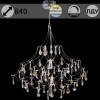 IL8006-800HX-60 Ether Подвесная люстра светодиодная хрустальная с пультом ILLUMICO IL8006-800HX-60 Ether