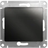 GSL000761 Выключатель встраиваемый одноклавишный (антрацит) Systeme Electric Glossa GSL000761