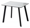 480M06130 Стол ТИК ТАК 90 цвет PANDORA LIGHT Пандора, керамика / Черный каркас M-City 64652