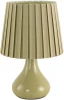 8183/1T Настольная лампа Lumion Naina 8183/1T оливковый, керамика/текстиль E14 1*40W 220V (выключатель)