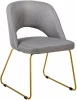 4101208h_ГрейЗолот Стул R-Home Lars Грей/ЛинкЗолот