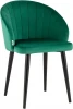 УТ000035989 Стул с подлокотниками Stool Group Брюссель велюр зелёный УТ000035989