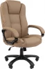 CHAIRMAN 600 Компьютерное кресло CHAIRMAN 600 (Пластик,Экокожа/Бежевый)