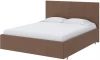 1910878 PROxSON Кровать Neo (Ткань: Велюр Forest 514 Светло-коричневый) 80x200