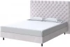2017951 PROxSON Кровать Paris Boxspring Standart (Ткань: Велюр Casa Лунный) 140x200