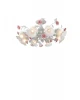 Fiori di rose 114.8 Потолочная люстра Lucia Tucci Fiori Di Rose 114.8 (220V, муранское стекло, цветы, ветки, розы)