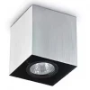 MOOD PL1 D09 SQUARE ALLUMINIO Накладной точечный светильник Ideal Lux Mood PL1 D09 SQUARE ALLUMINIO