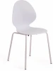 19075 Обеденный стул Tetchair EBAY (Металл,Пластик/Белый)