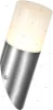 34243W Светильник настенный уличный светодиодный Globo Iskra, 1 плафон, никель, белый