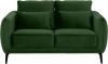 698447 Диван Amsterdam двухместный ОГОГО (арт.698447), (Ткань/Зеленый)