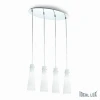 KUKY SP4 BIANCO Подвесной светильник белый Ideal Lux KUKY SP4 BIANCO