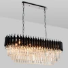 DARIAN 76017/8C CHROME BLACK Подвесная люстра хрустальная Natali Kovaltseva DARIAN 76017/8C CHROME BLACK 8 x E14, 40W, CHROME BLACK