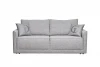 PORTOFINO-200-Orso Ser+Enzo902 Диван Портофино(Portofino) 200 двухм раскл с кантом букле серый Garda Decor PORTOFINO-200-Orso Ser+Enzo902