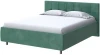 2018739 PROxSON Кровать Diamo без основания (Ткань: Велюр Casa Изумрудный) 160x190